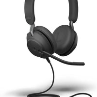 Jabra Evolve2 40 SE, USB-C/A, MS Stereo toimistokuulokkeet
