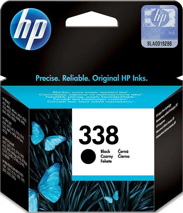 HP 338 Black Alkuperäinen Mustekasetti - Lourun verkkokauppa