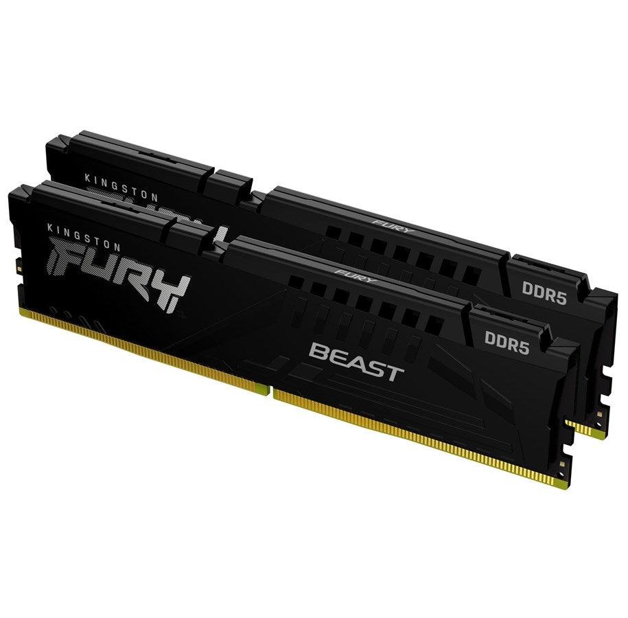 Kingston FURY Beast DDR5-6000 - 32GB - CL36 - Dual Channel (2 kpl) - AMD EXPO & Intel XMP - Lourun verkkokauppa