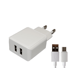 ENOJY 2.4A verkkolaturi USB-C -kaapelilla - Lourun verkkokauppa