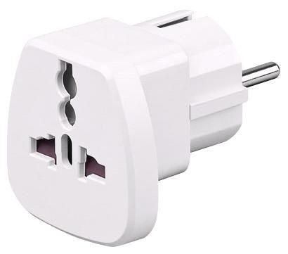 MicroConnect Universaali matka-adapteri Schuko - Lourun verkkokauppa