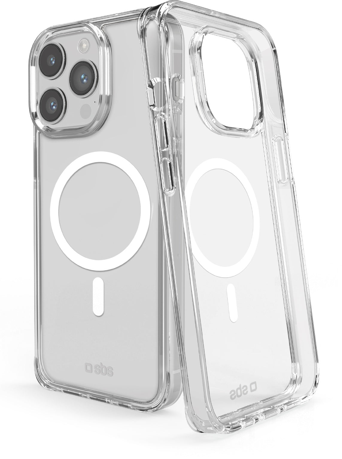 SBS Light Mag läpinäkyvä suojakuori iPhone 16 Pro