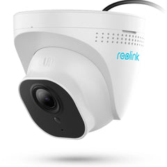 Reolink RLC-820A -dome-ulkokamera valkoisena, lähikuva