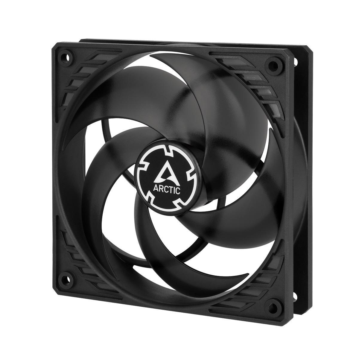 Arctic Cooling P12 PWM 120 mm tuuletin - Musta/Läpinäkyvä - Lourun verkkokauppa