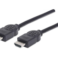 Manhattan High Speed HDMI -kaapeli, musta, 5m - Lourun verkkokauppa