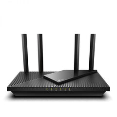 TP-Link Archer AX55 WiFi 6 -reititin edestä, neljä antennia