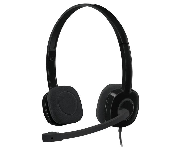 Logitech H151 - Mustat pääpanta-kuulokkeet - Lourun verkkokauppa