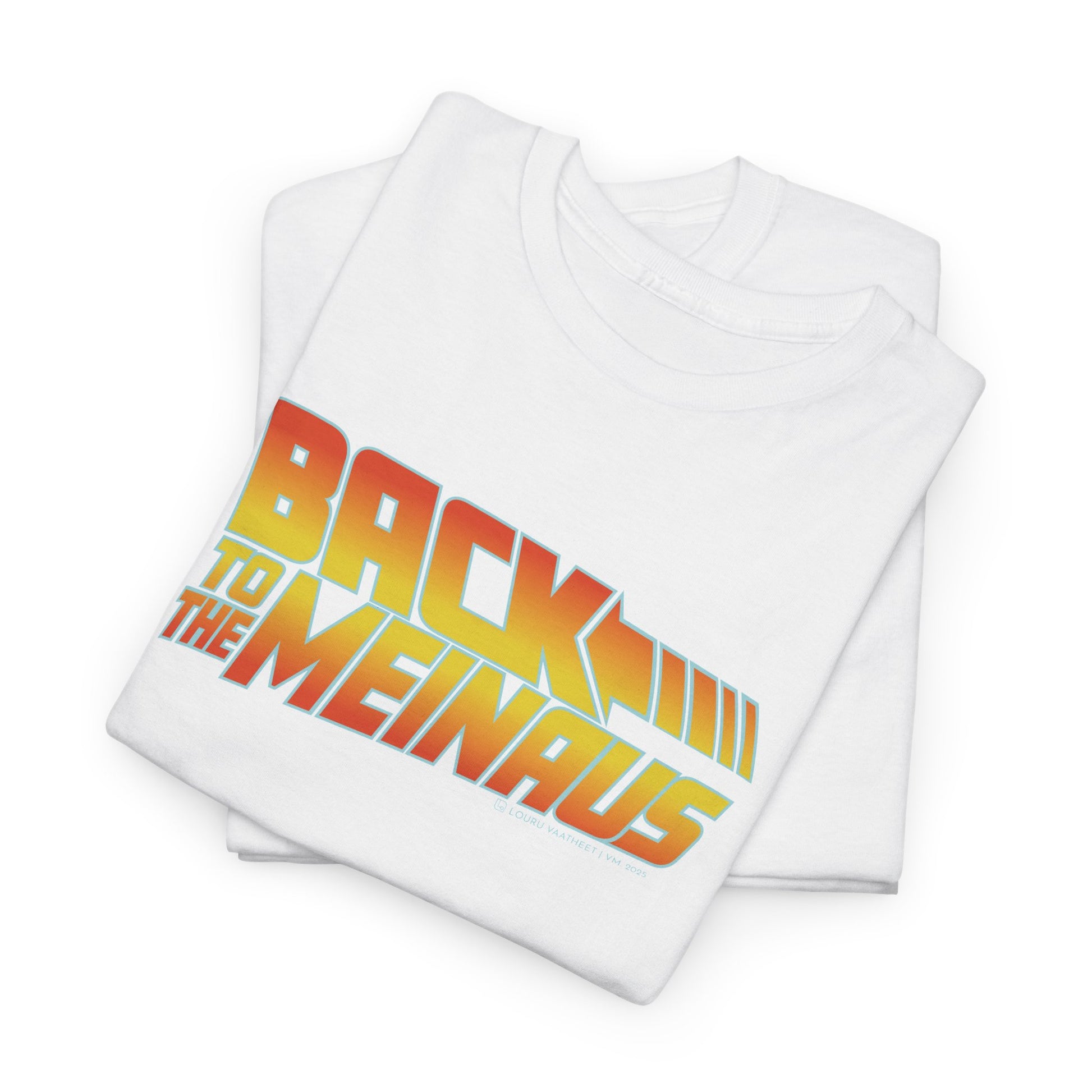 Back to the Meinaus t-paita | 100% puuvillaa, unisex