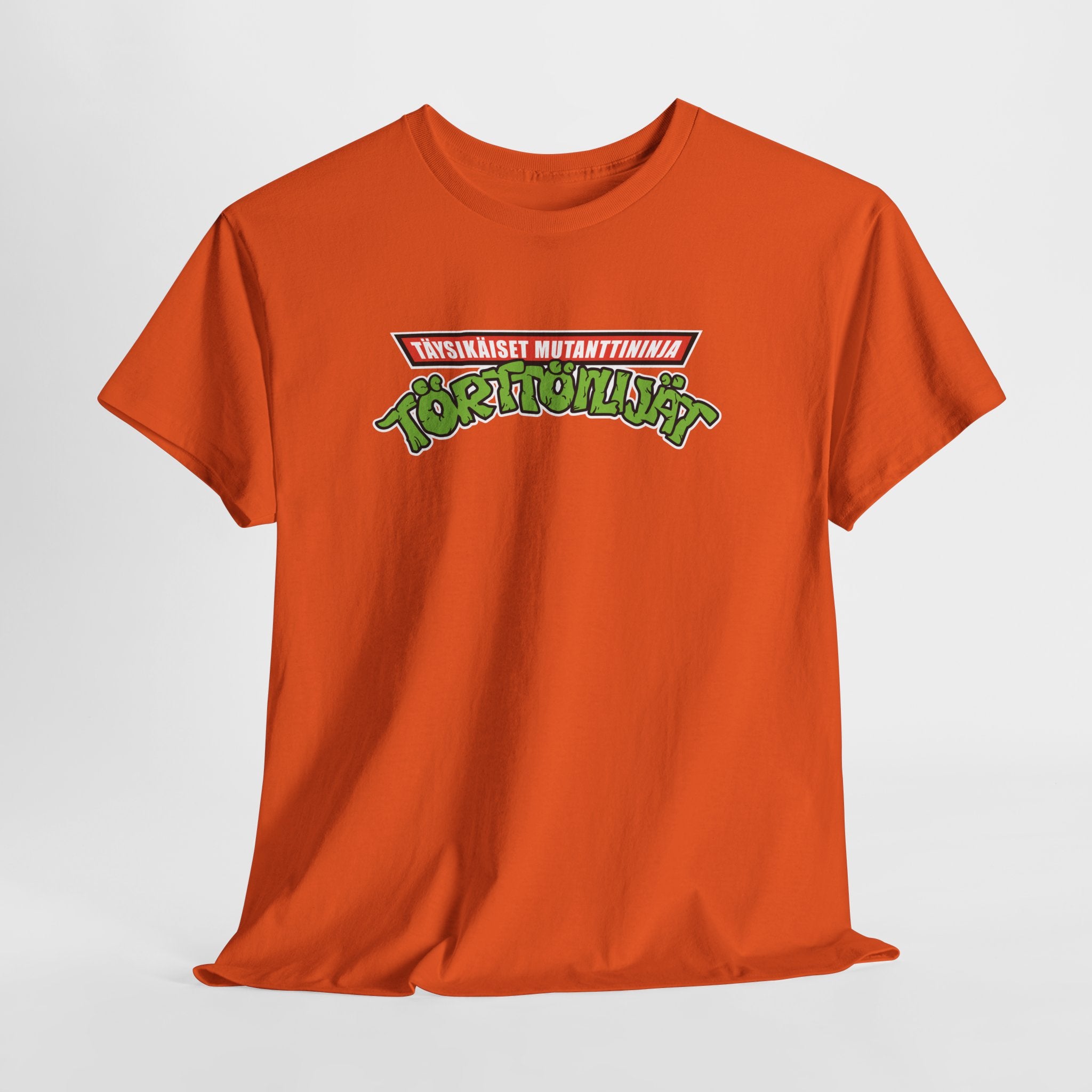 TMNT eli Täysikäiset Mutanttininja Törttöilijät t-paita | 100% puuvillaa, unisex