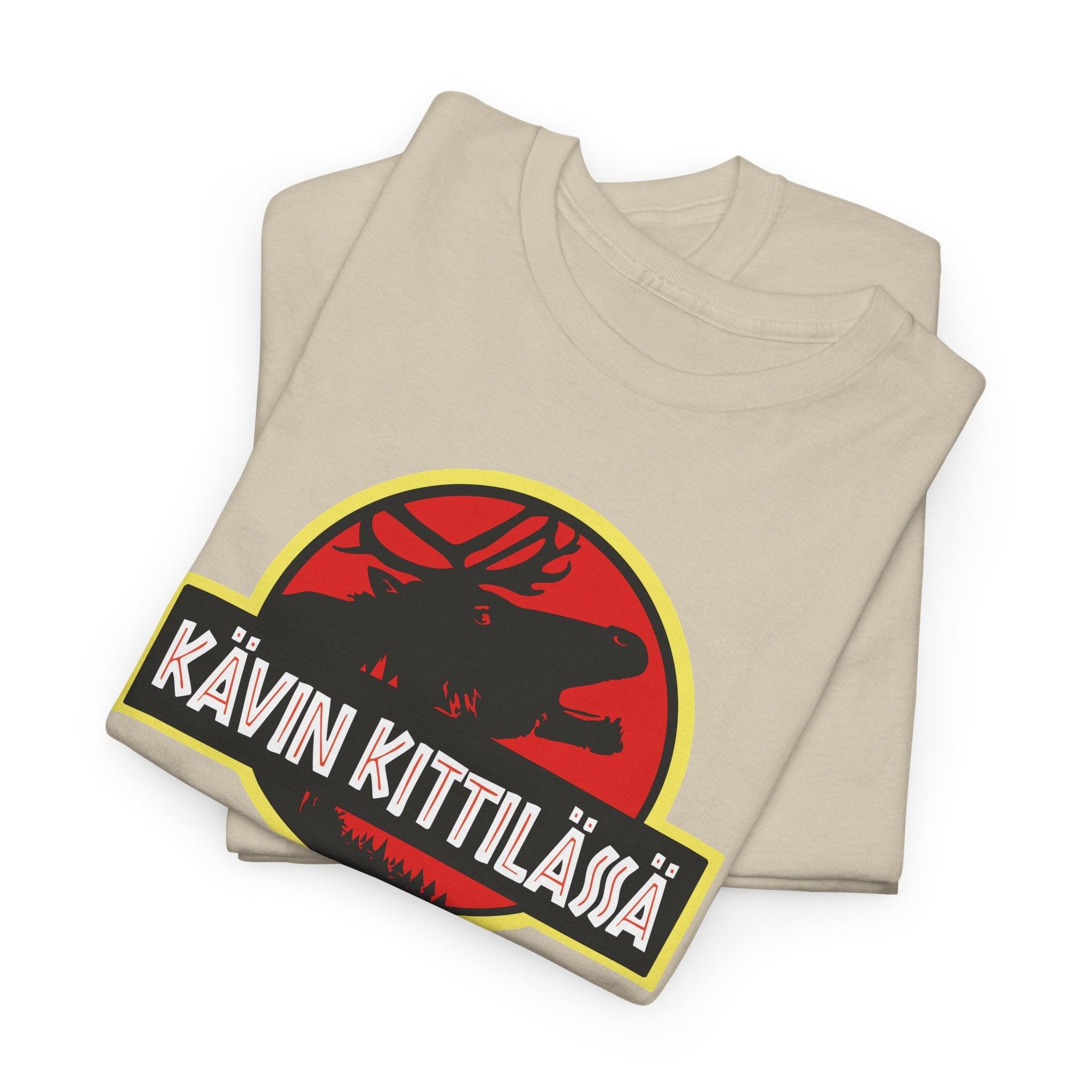 Kävin Kittilässä t-paita | 100% puuvillaa, unisex - Lourun verkkokauppa