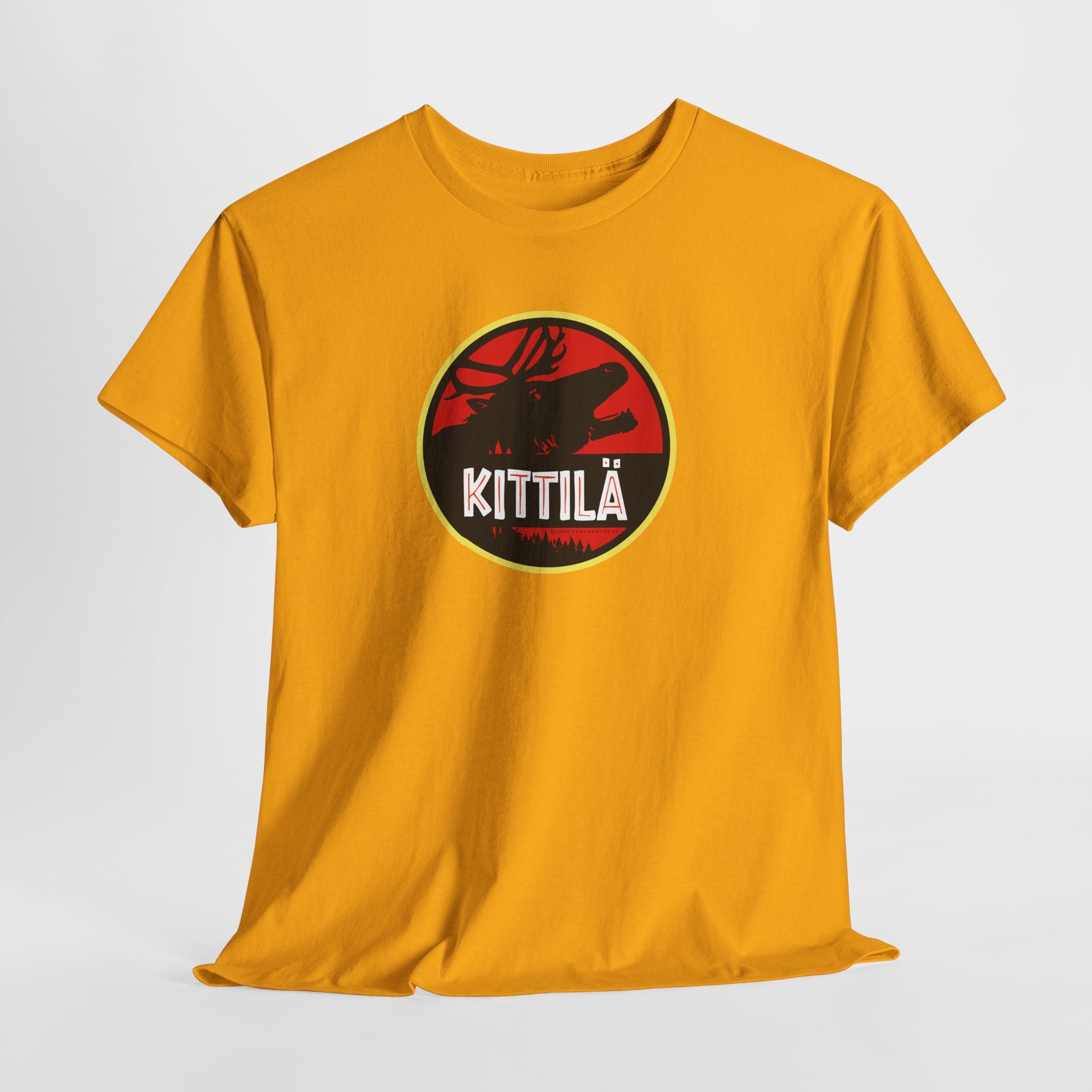 Kittilä t-paita (Jurassic Park tyyliin) | 100% puuvillaa, unisex