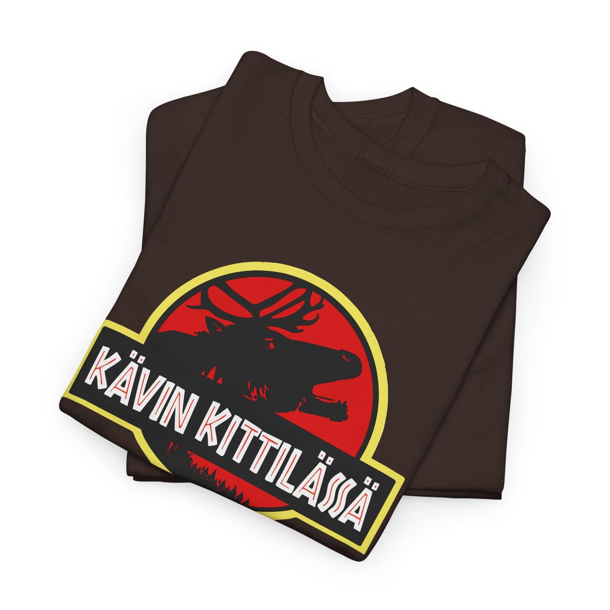 Kävin Kittilässä t-paita | 100% puuvillaa, unisex - Lourun verkkokauppa