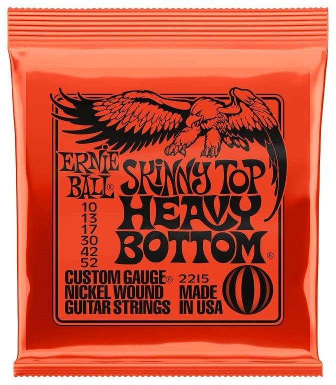 Ernie Ball 2215 Skinny Top Heavy Bottom Nickel - Nikkelikielet sähkökitaralle