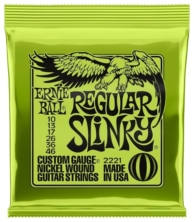 Ernie Ball 2221 Regular Slinky Nickel - Nikkelikielet sähkökitaralle