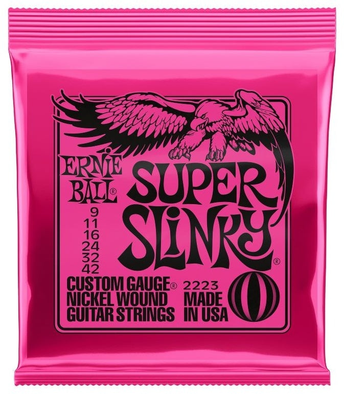 Ernie Ball 2223 Super Slinky Nickel - Nikkelikielet sähkökitaralle