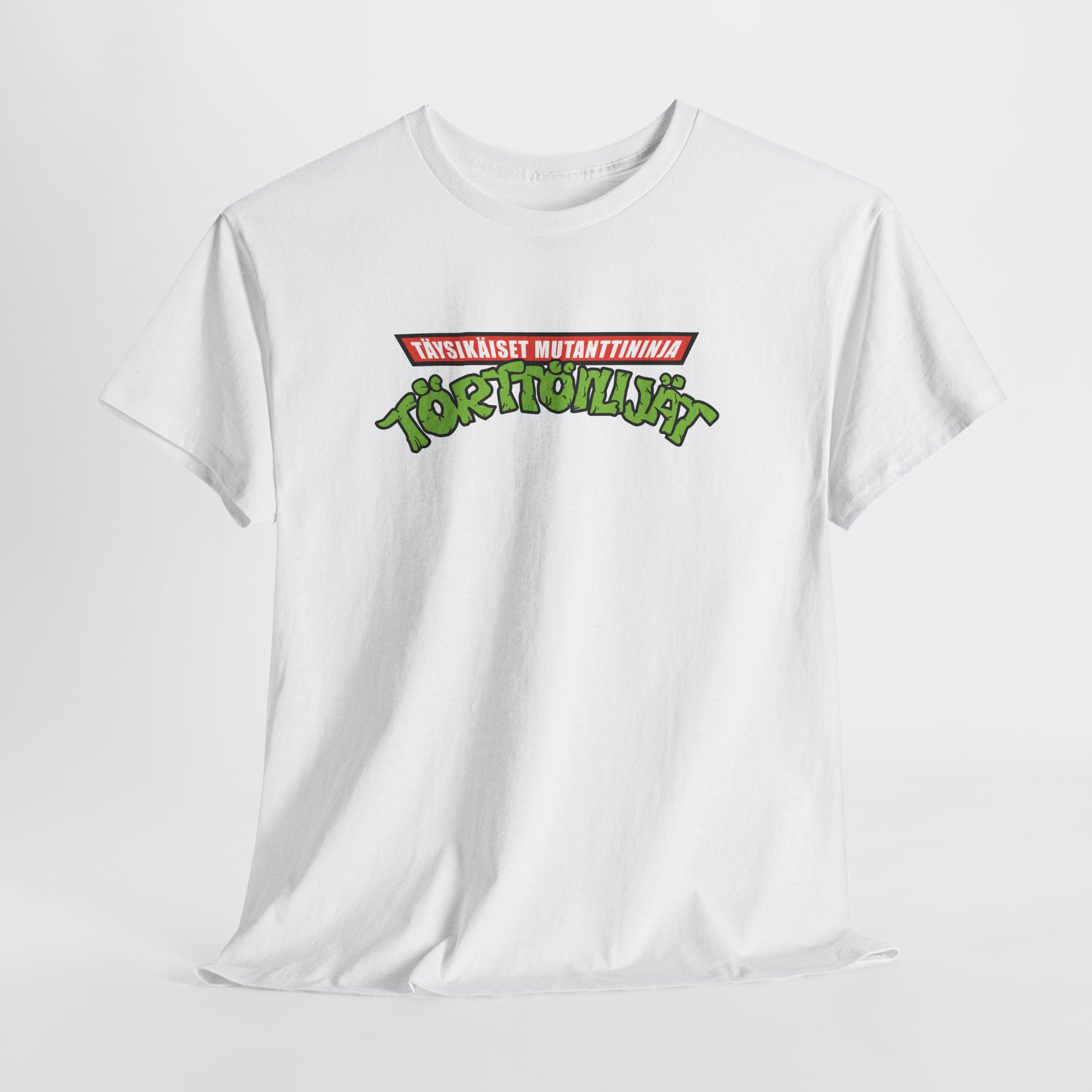 TMNT eli Täysikäiset Mutanttininja Törttöilijät t-paita | 100% puuvillaa, unisex