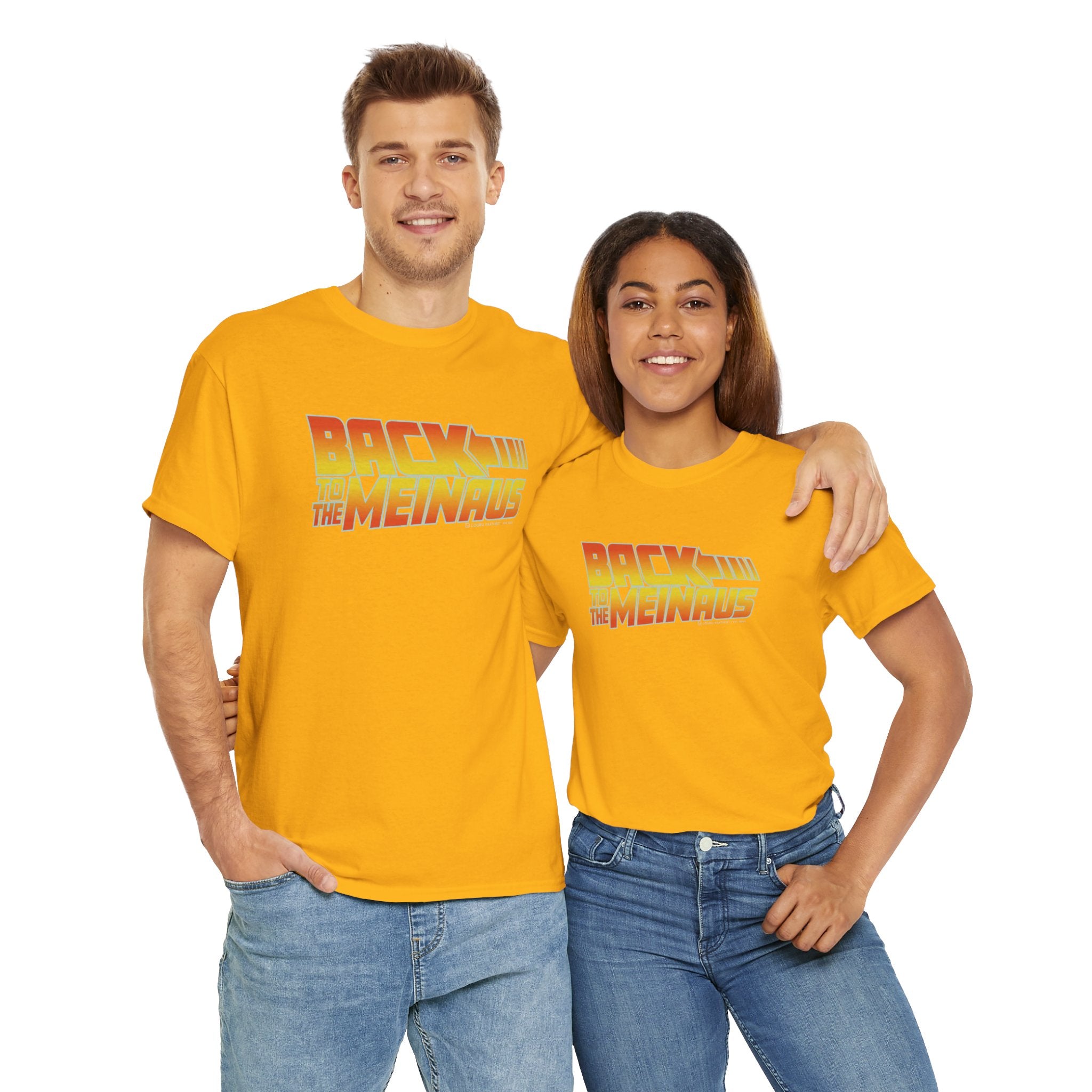 Back to the Meinaus t-paita | 100% puuvillaa, unisex