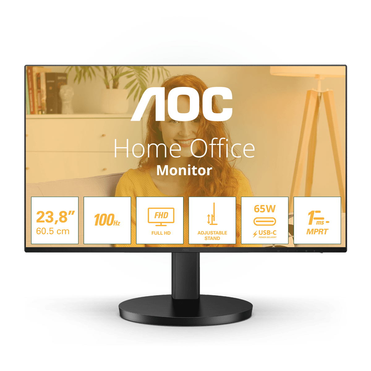 AOC 23,8" 24B3CF2 monitori