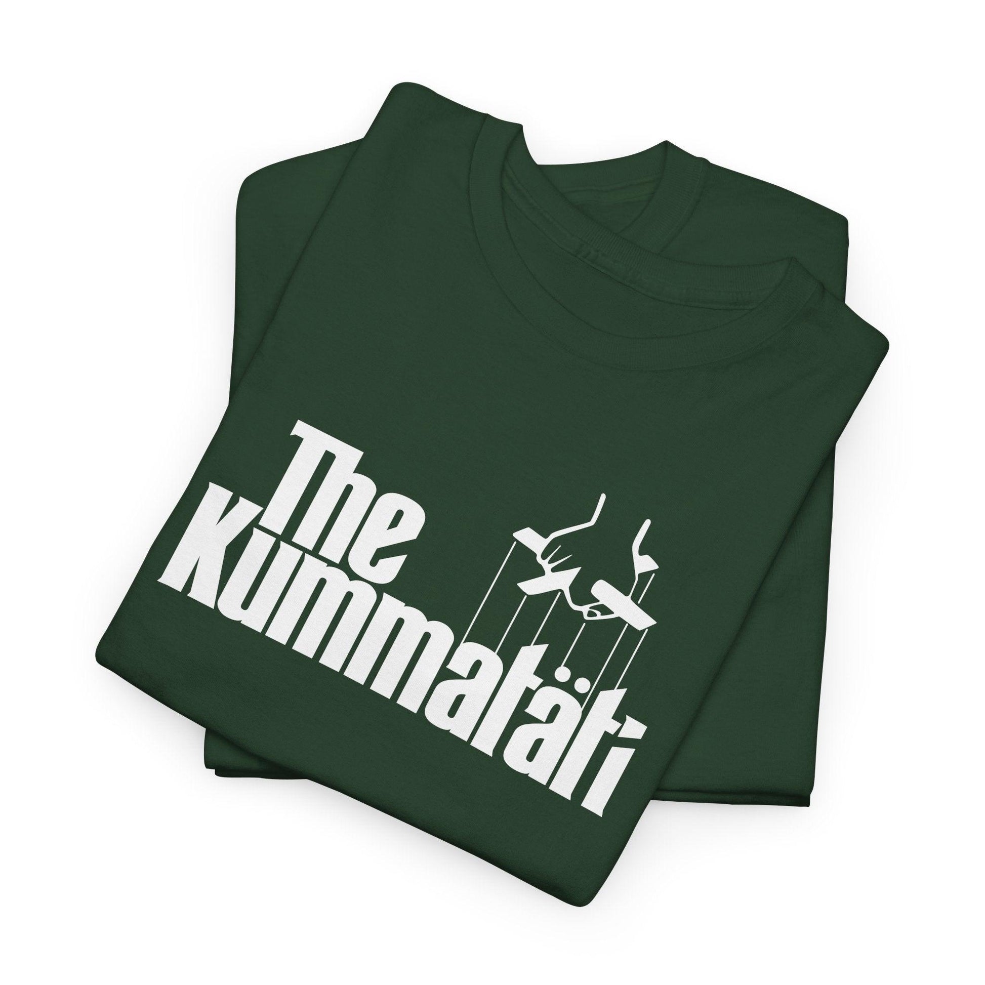 The Kummatäti t-paita, valkoinen teksti | 100% puuvillaa, unisex - Lourun verkkokauppa