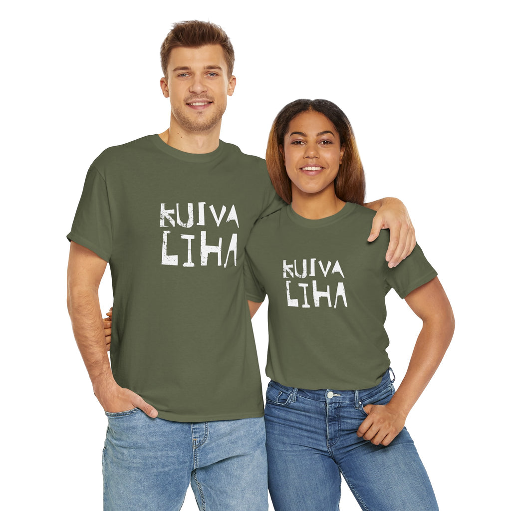 Kuivaliha T-paita – Hauska paita kuivan lihan ja eräretkien ystävälle | musta teksti | 100% puuvillaa, unisex