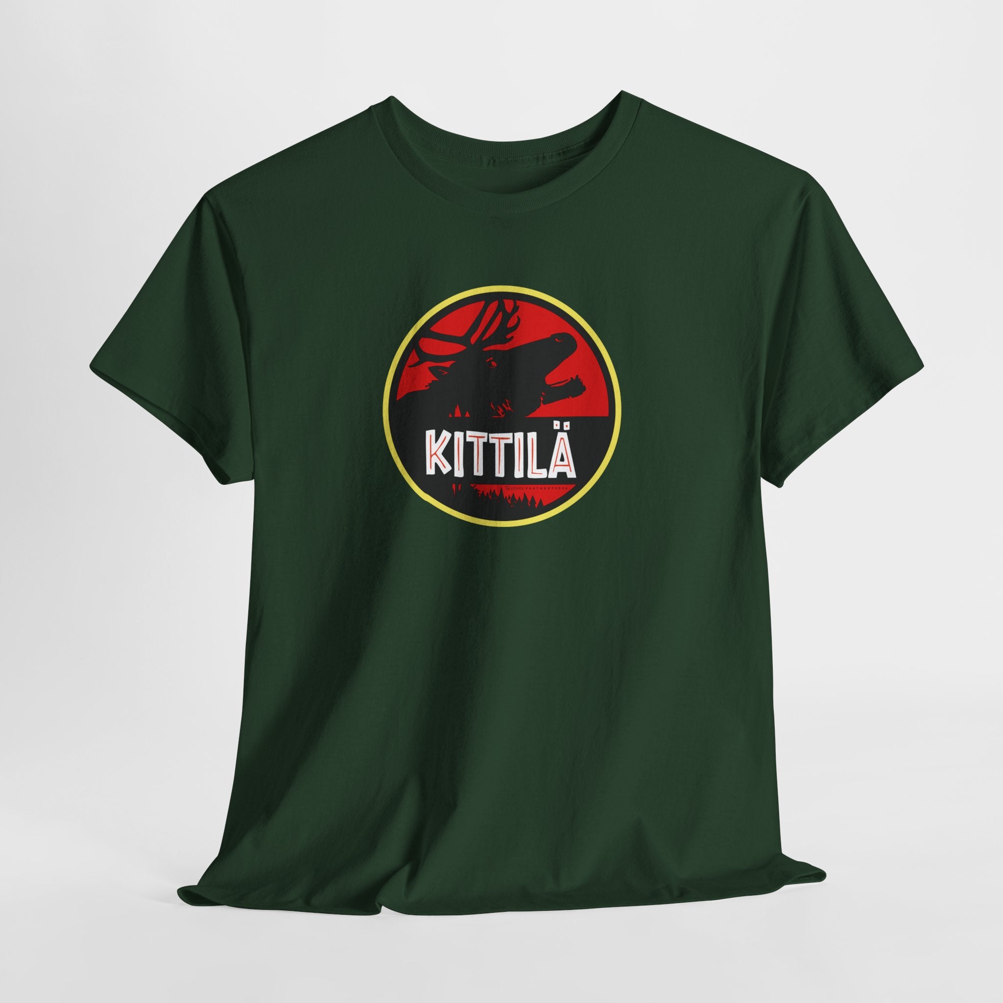 Kittilä t-paita (Jurassic Park tyyliin) | 100% puuvillaa, unisex