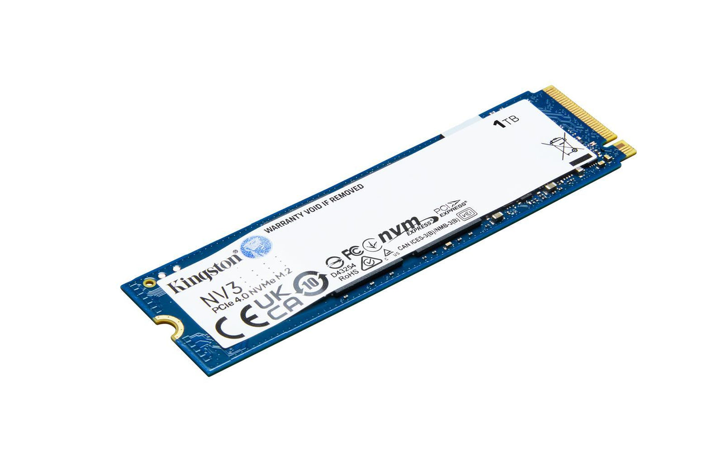 Kingston NV3 M.2 NVMe Gen 4 1TB - Lourun verkkokauppa