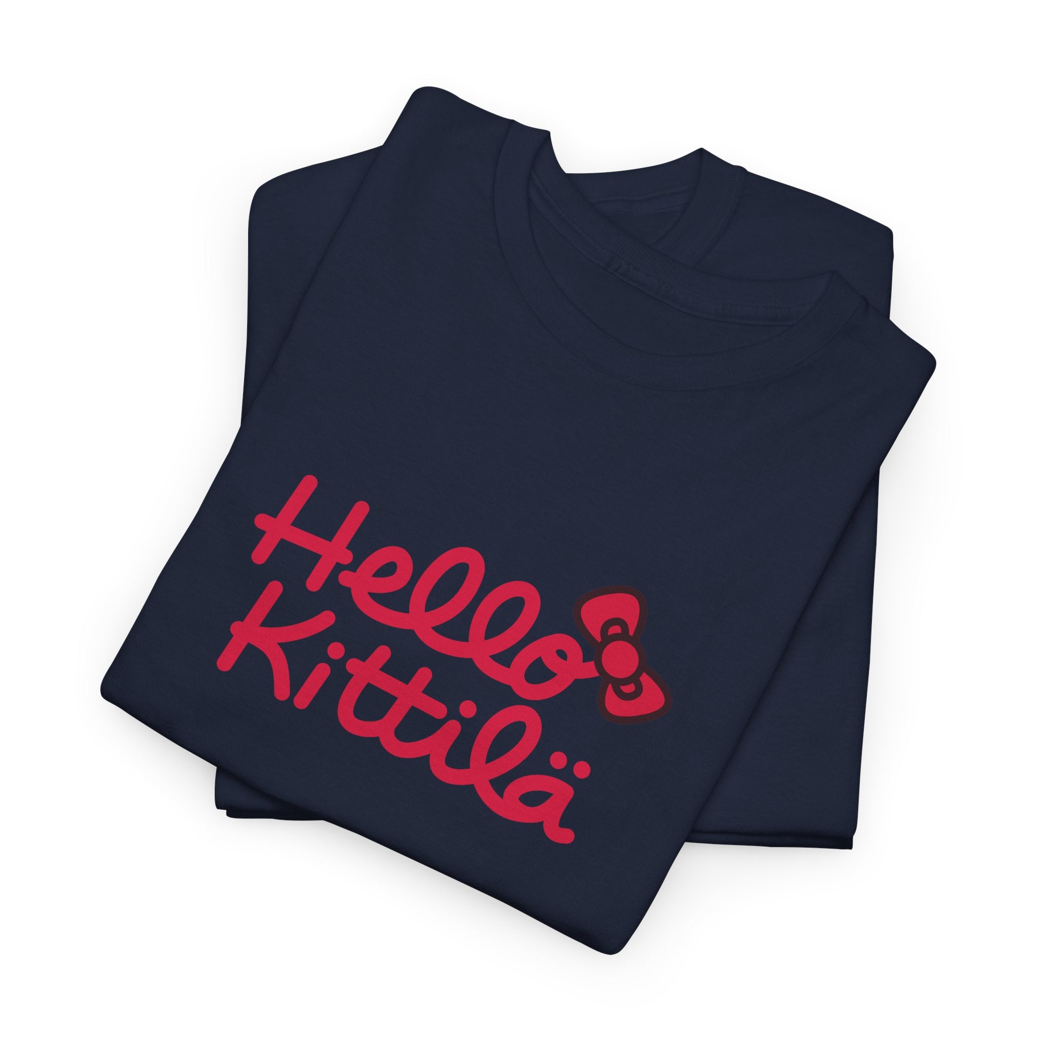 Hello Kittilä (iso teksti) | 100% puuvillaa, unisex