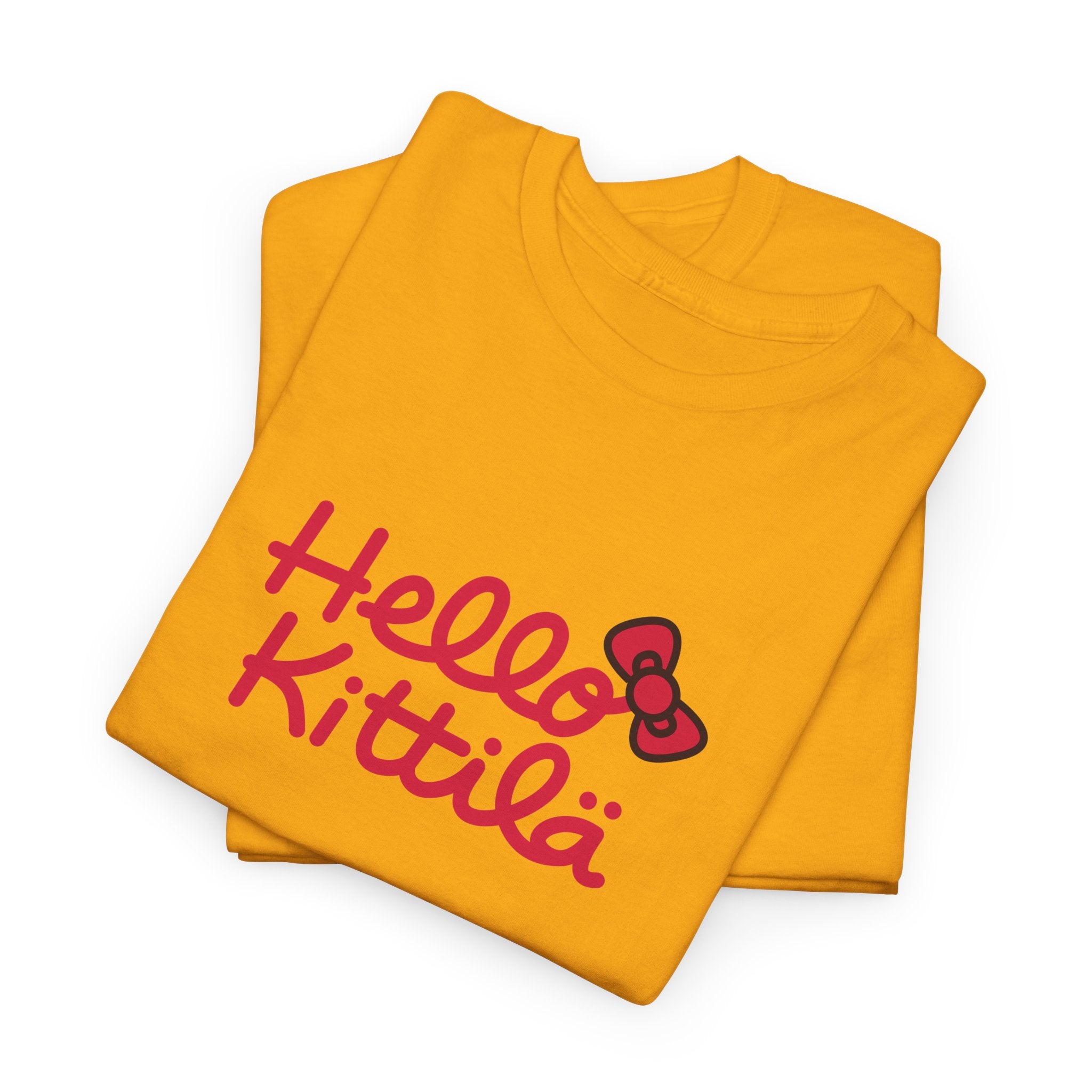 Hello Kittilä (iso teksti) | 100% puuvillaa, unisex