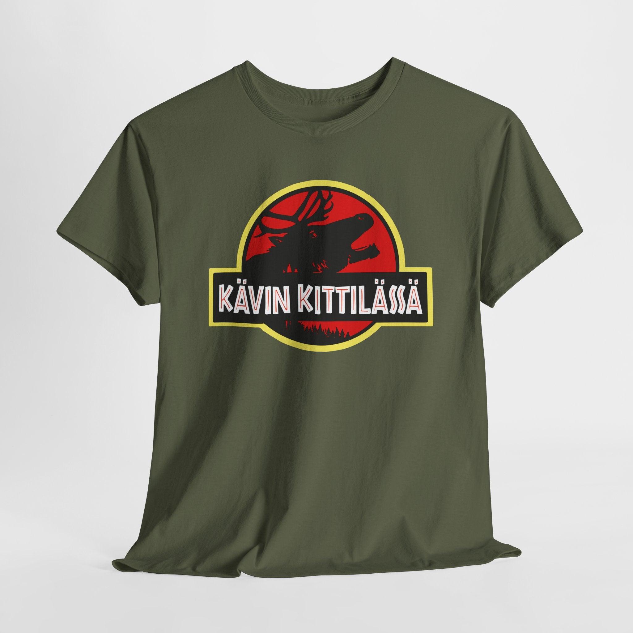 Kävin Kittilässä t-paita | 100% puuvillaa, unisex - Lourun verkkokauppa
