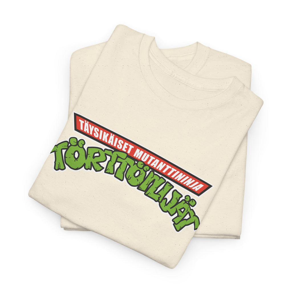 TMNT eli Täysikäiset Mutanttininja Törttöilijät t-paita | 100% puuvillaa, unisex