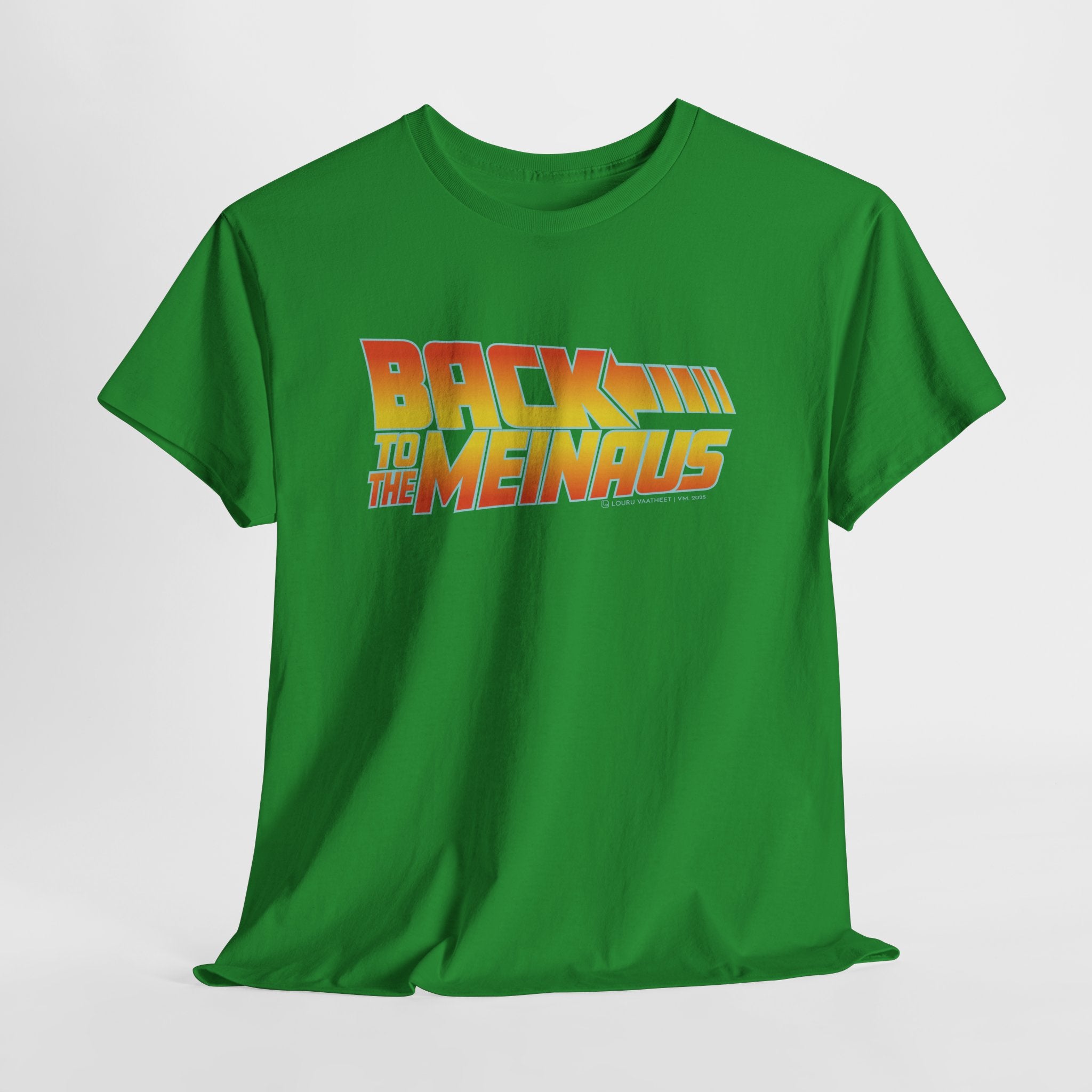 Back to the Meinaus t-paita | 100% puuvillaa, unisex