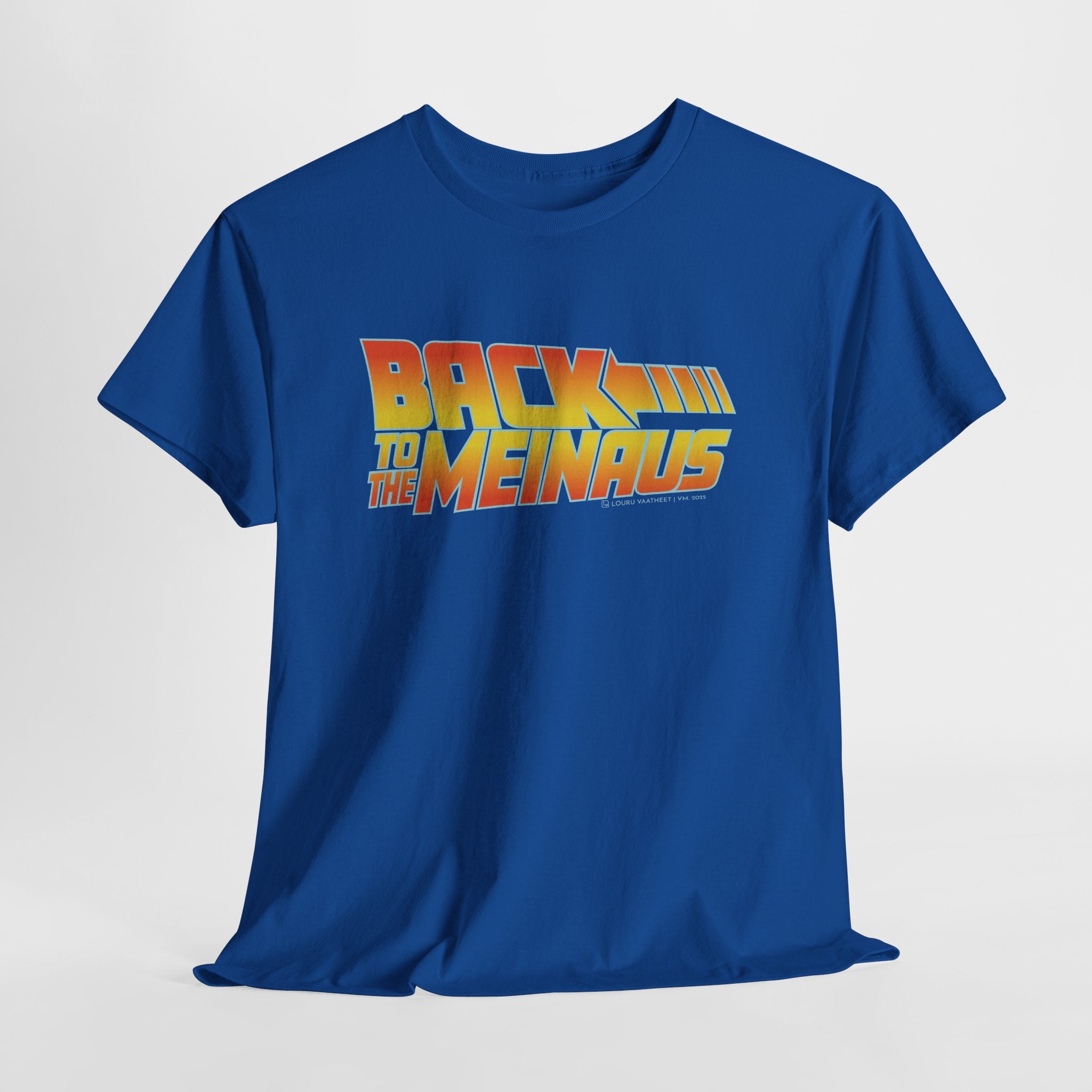 Back to the Meinaus t-paita | 100% puuvillaa, unisex