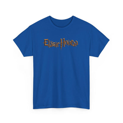 Eläsie Houraa t-paita, kultainen logo | 100% puuvillaa, unisex - Lourun verkkokauppa