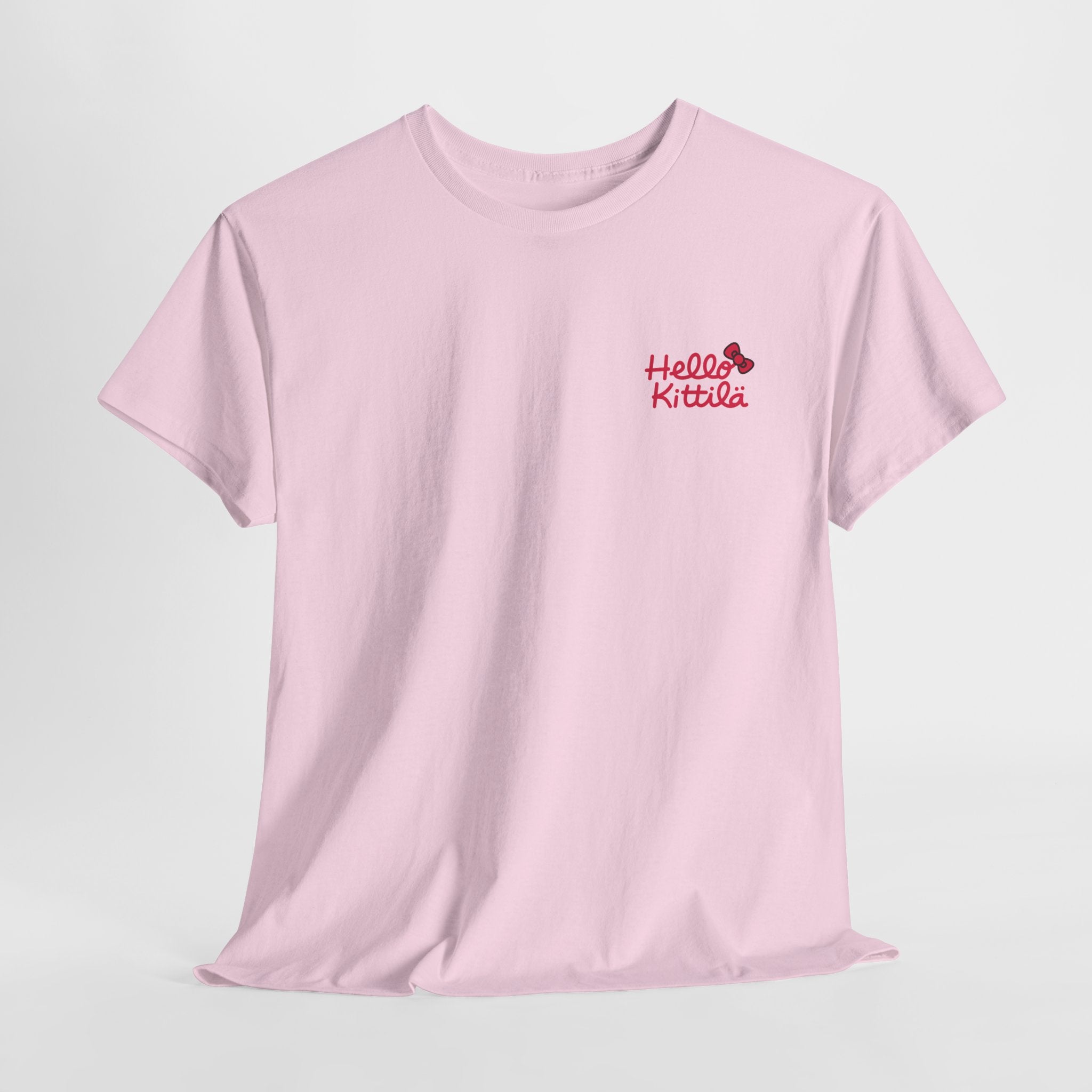 Hello Kittilä (pieni teksti) | 100% puuvillaa, unisex