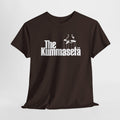 The Kummasetä t-paita, valkoinen teksti | 100% puuvillaa, unisex - Lourun verkkokauppa