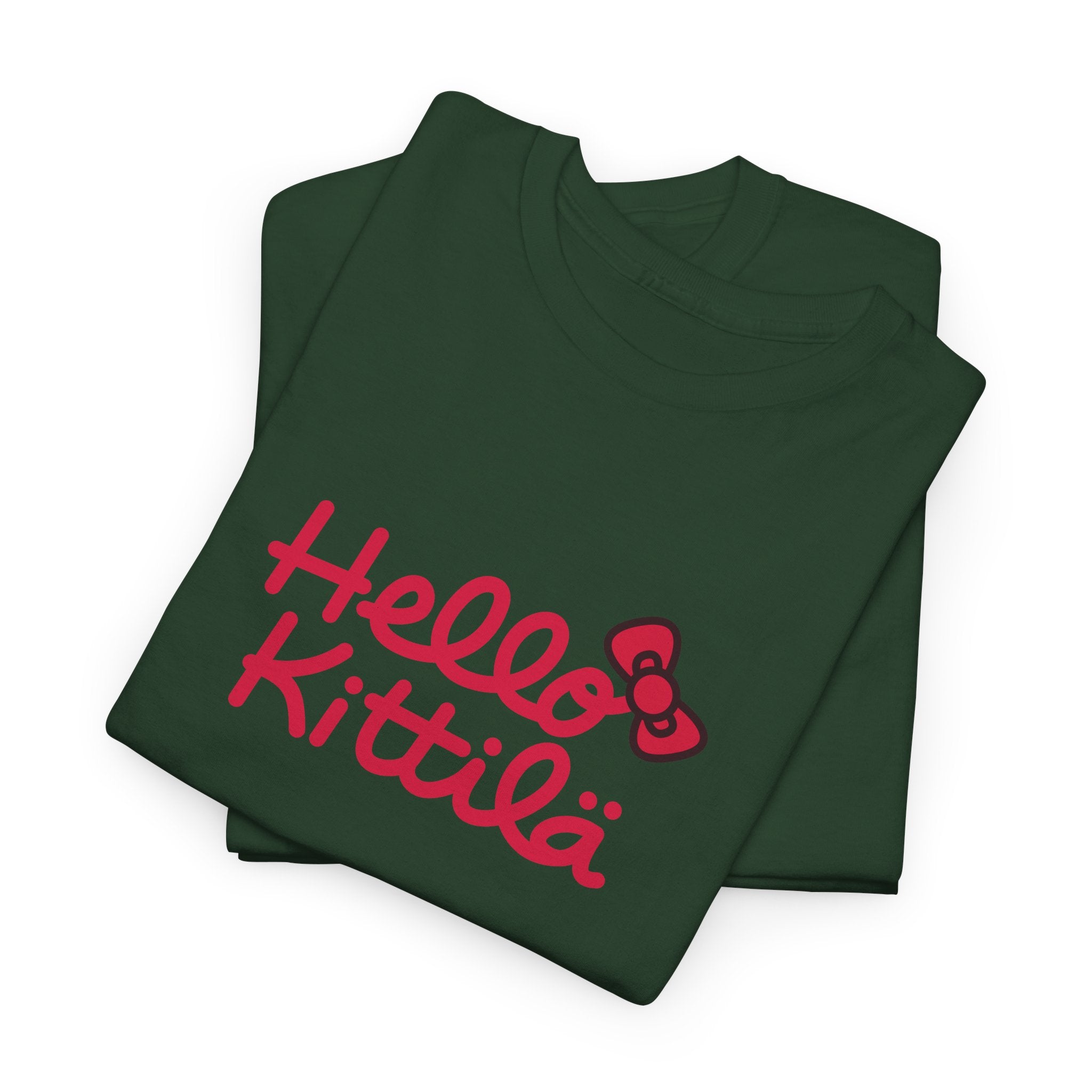 Hello Kittilä (iso teksti) | 100% puuvillaa, unisex
