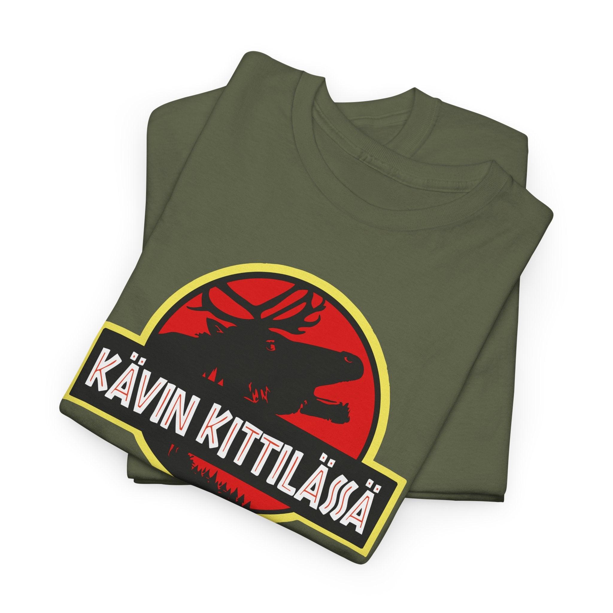 Kävin Kittilässä t-paita | 100% puuvillaa, unisex - Lourun verkkokauppa
