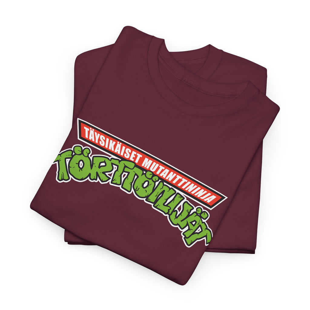 TMNT eli Täysikäiset Mutanttininja Törttöilijät t-paita | 100% puuvillaa, unisex
