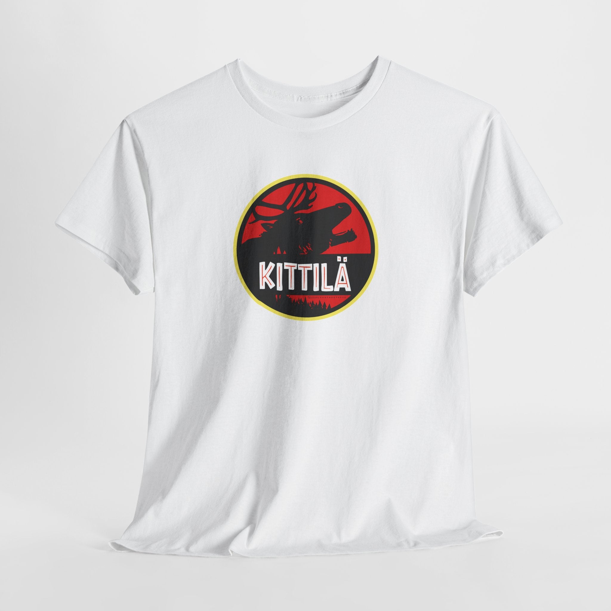 Kittilä t-paita (Jurassic Park tyyliin) | 100% puuvillaa, unisex