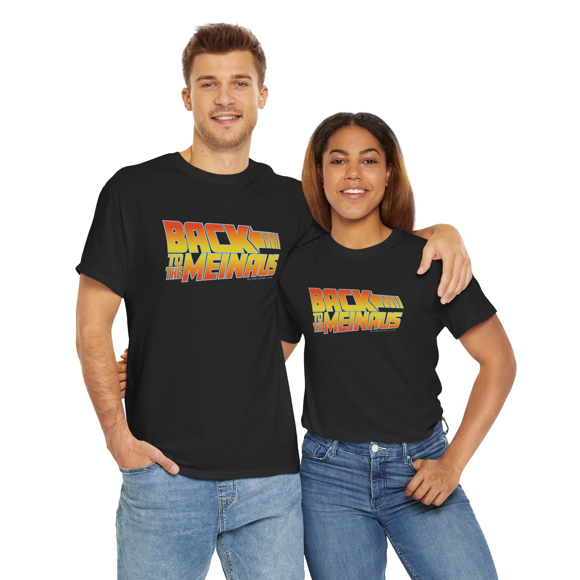 Back to the Meinaus t-paita | 100% puuvillaa, unisex