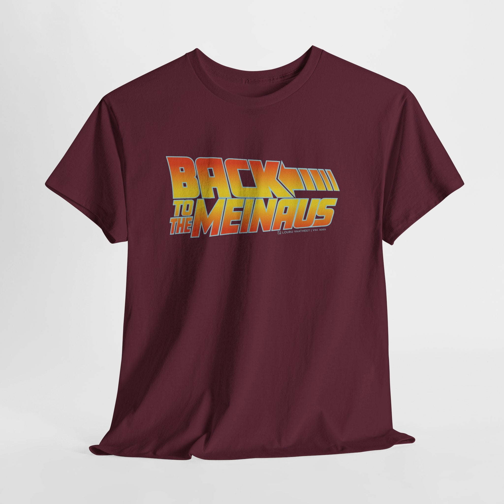 Back to the Meinaus t-paita | 100% puuvillaa, unisex