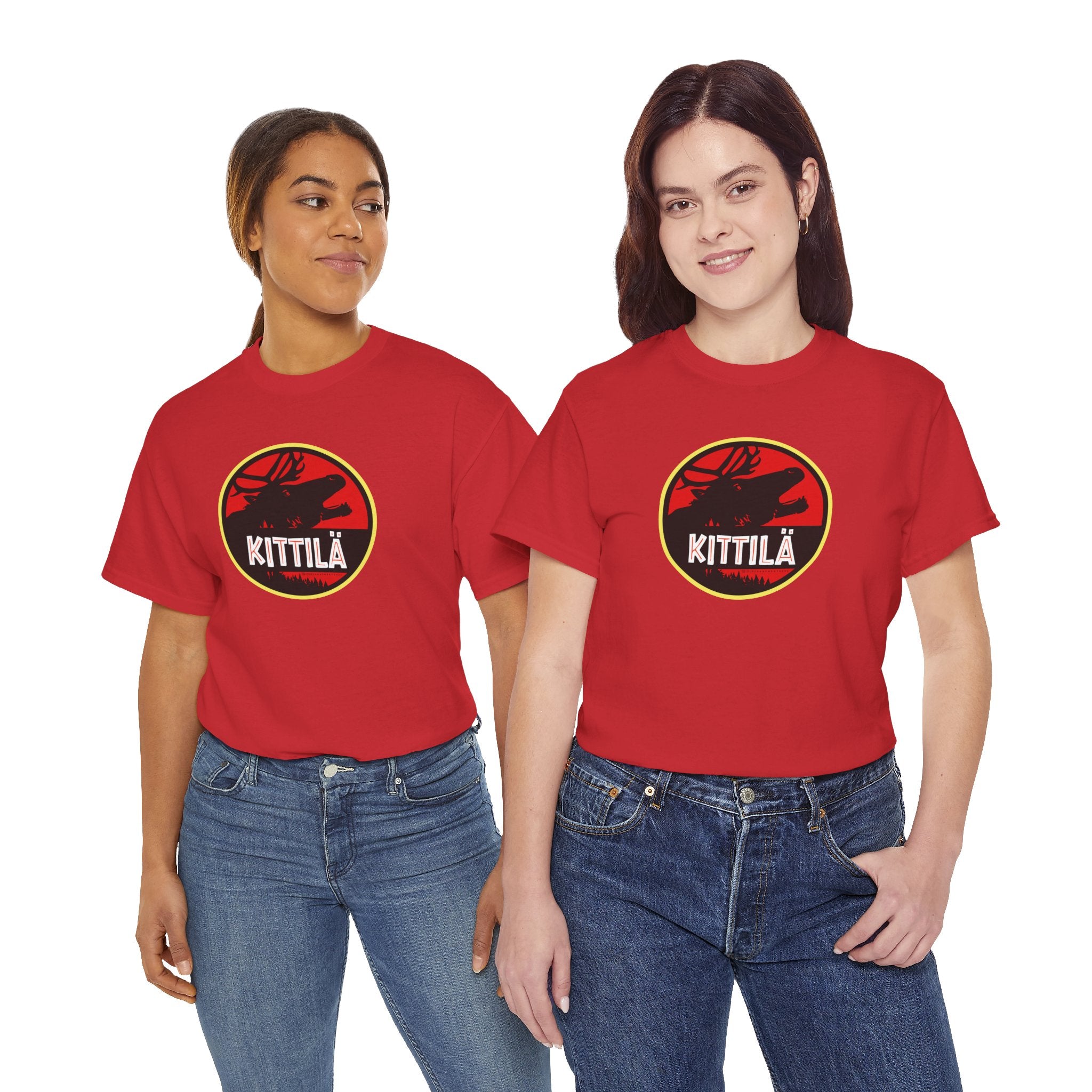 Kittilä t-paita (Jurassic Park tyyliin) | 100% puuvillaa, unisex