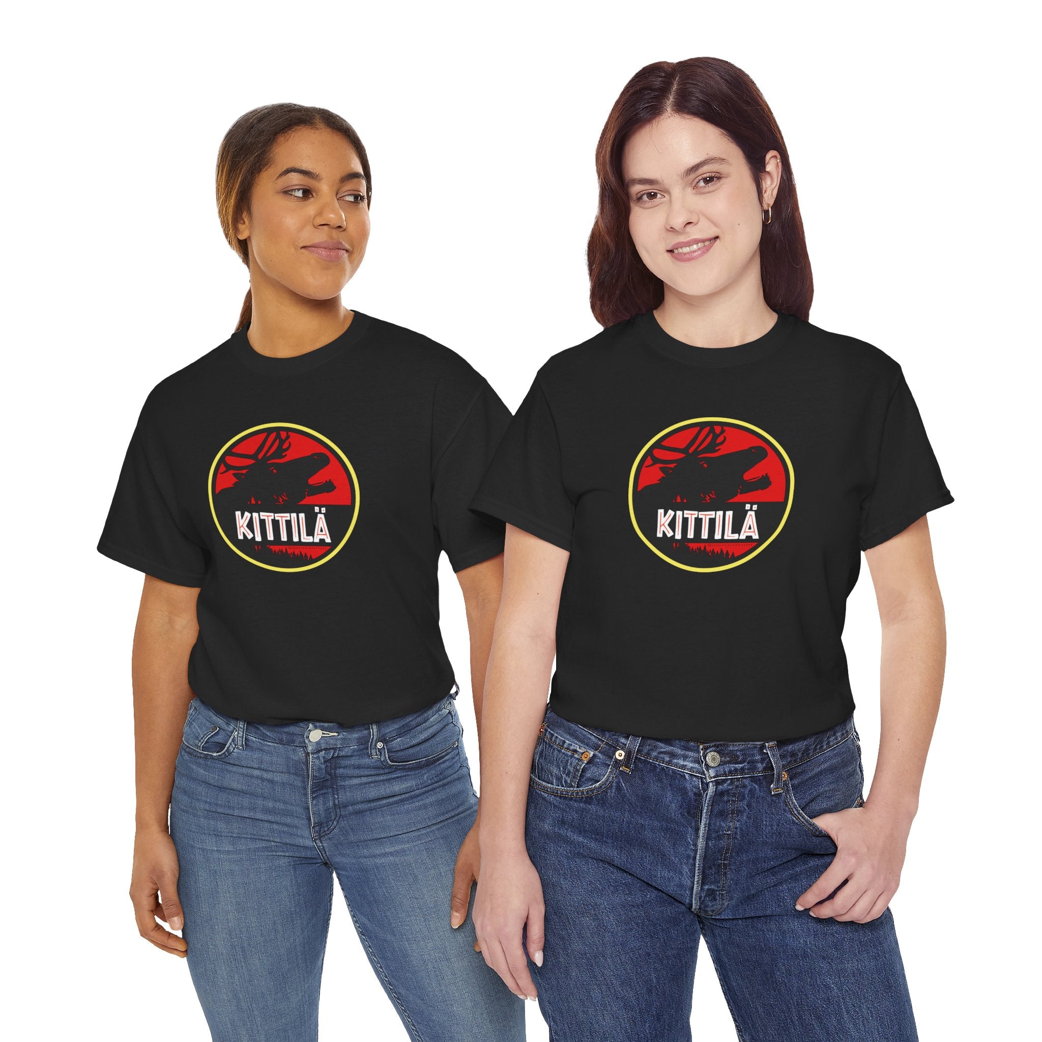 Kittilä t-paita (Jurassic Park tyyliin) | 100% puuvillaa, unisex