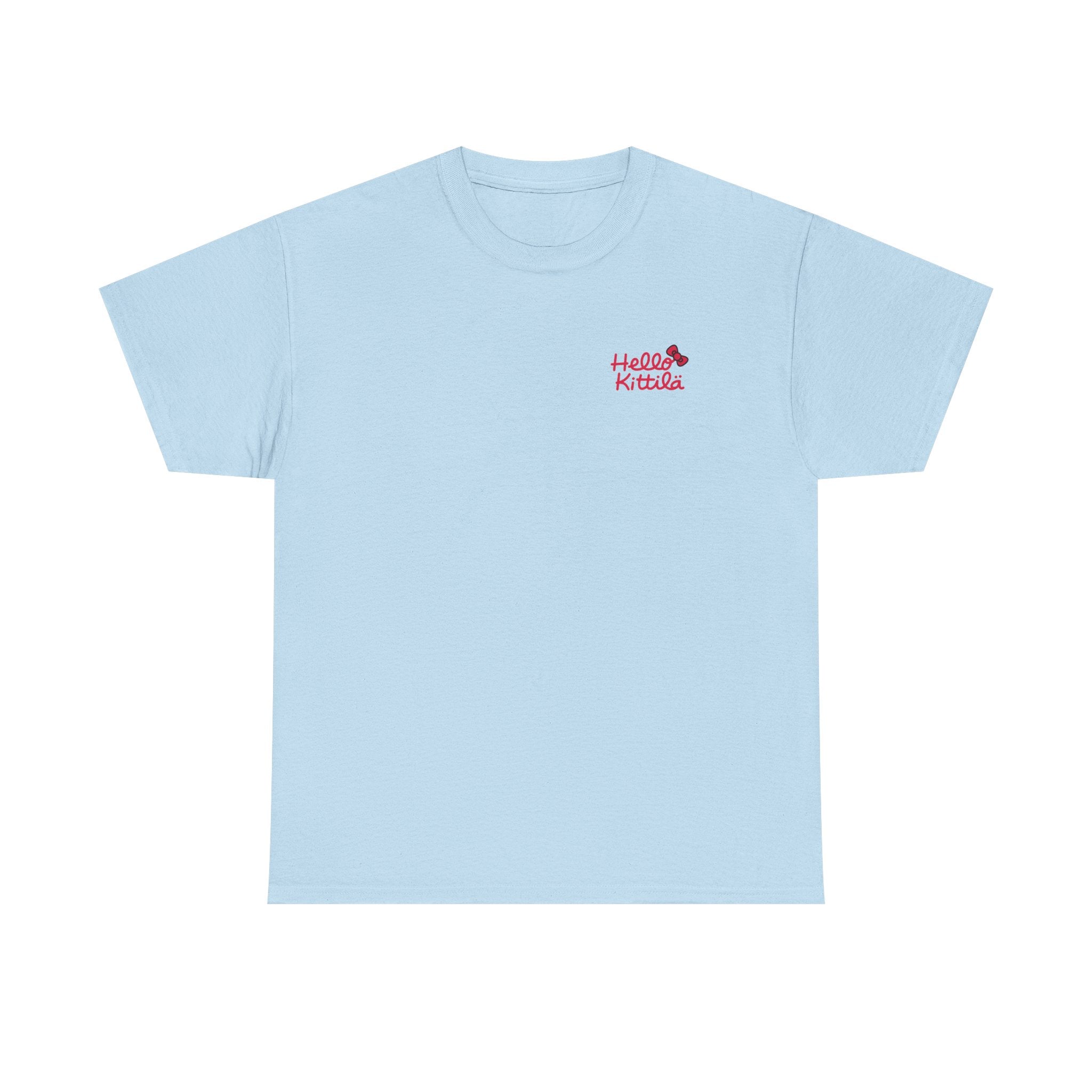 Hello Kittilä (pieni teksti) | 100% puuvillaa, unisex