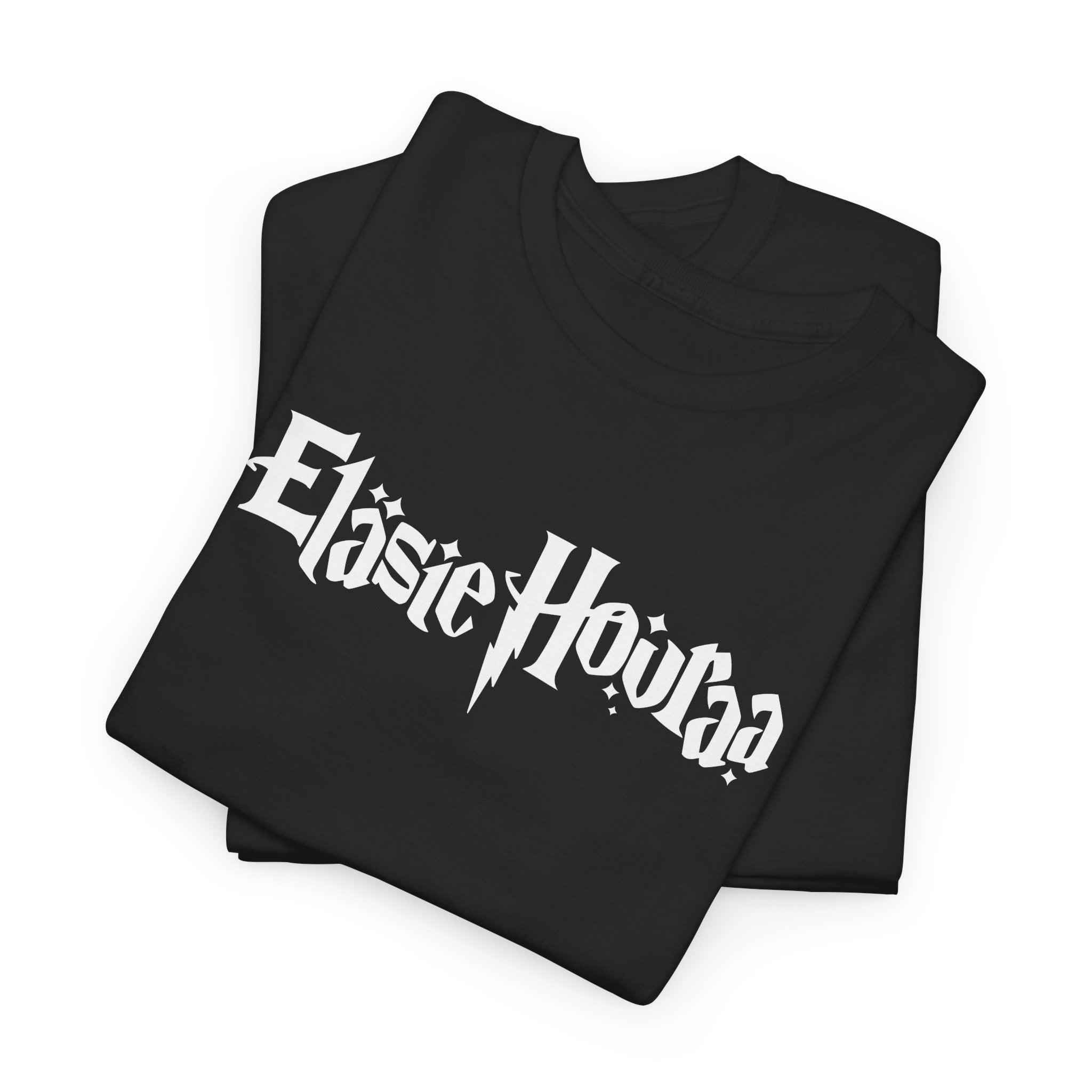 Eläsie Houraa t-paita, valkoinen teksti | 100% puuvillaa, unisex - Lourun verkkokauppa