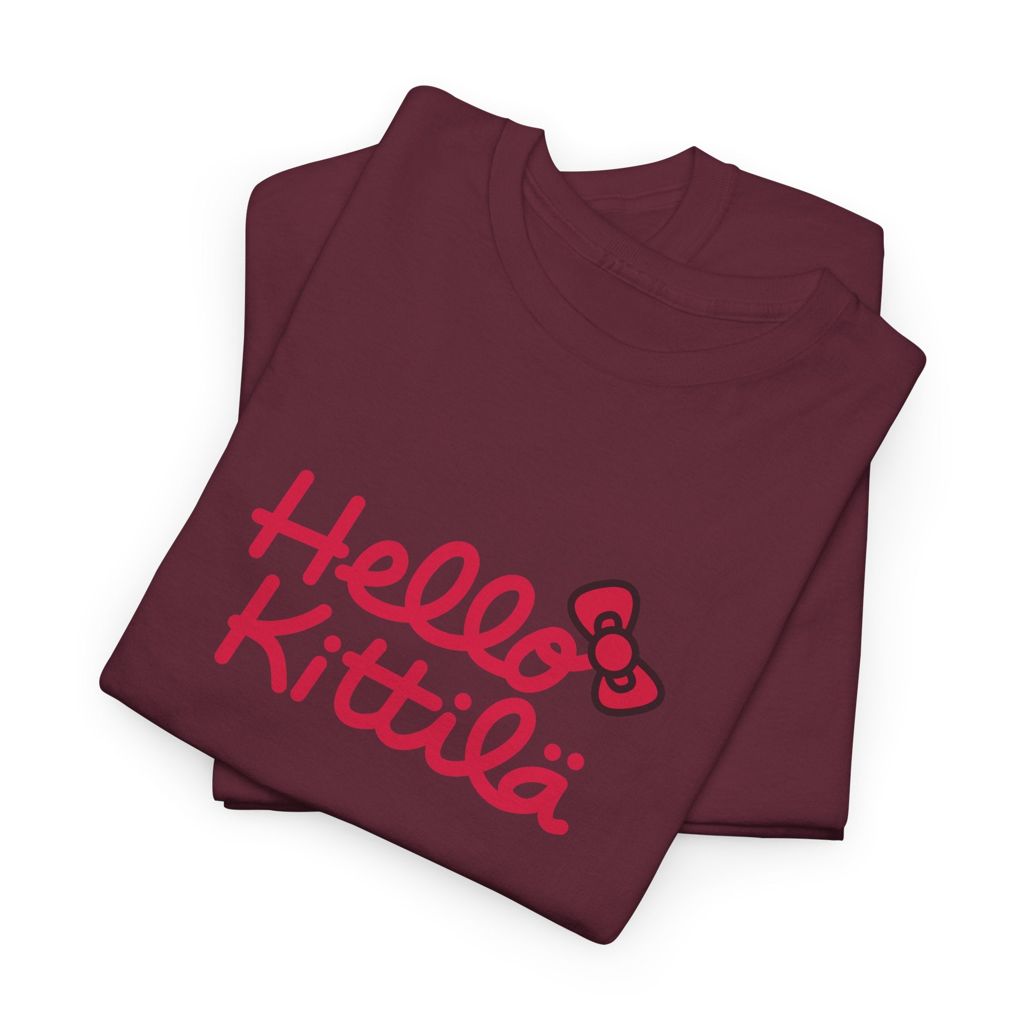 Hello Kittilä (iso teksti) | 100% puuvillaa, unisex