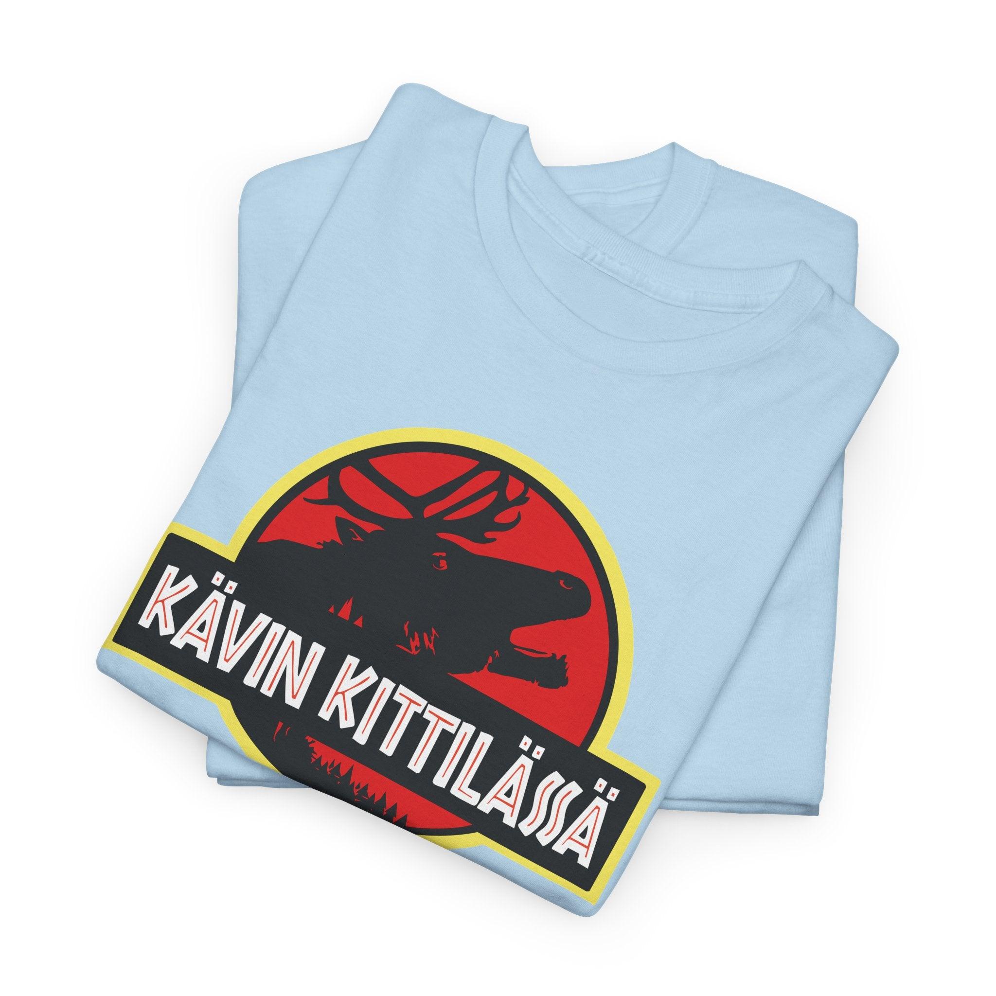 Kävin Kittilässä t-paita | 100% puuvillaa, unisex - Lourun verkkokauppa