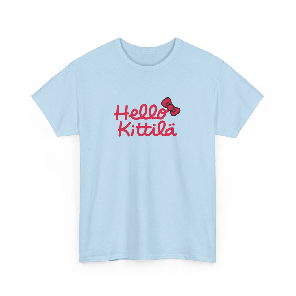 Hello Kittilä (iso teksti) | 100% puuvillaa, unisex