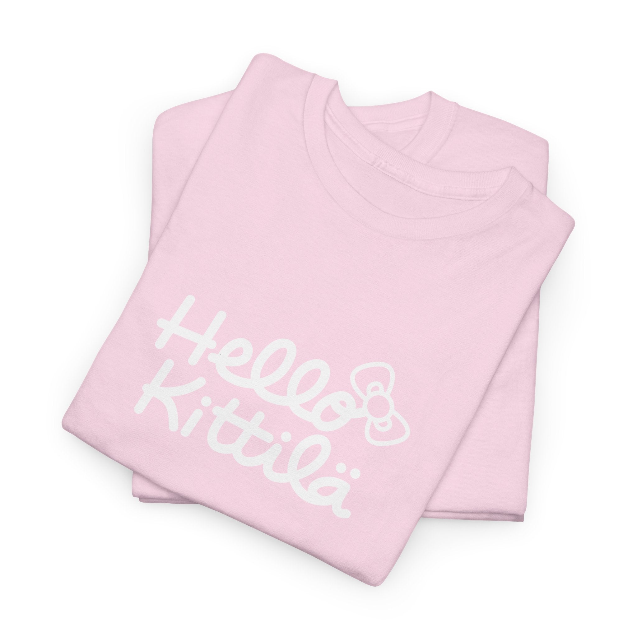 Hello Kittilä (iso valkoinen teksti) | 100% puuvillaa, unisex