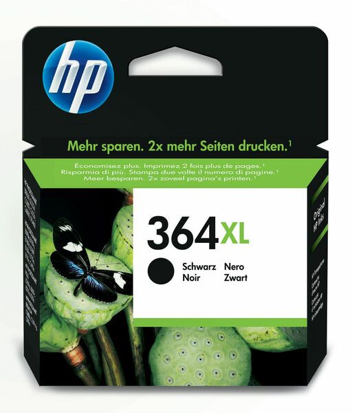 HP 364XL musta alkuperäinen mustekasetti - 550 sivua